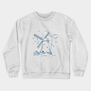 Dutch windmill Crewneck Sweatshirt